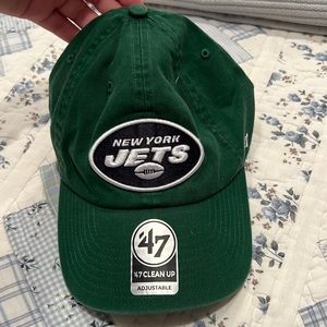 ‘47 Brand New York Jets Green Adjustable Baseball Hat NEVER WORN